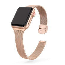 Load image into Gallery viewer, strap For Apple Watch band 44mm 40mm Stainless steel metal bracelet correa for Apple watch 6 5 4 3 SE for iWatch band 42mm 38mm