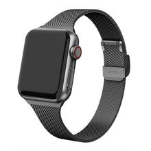 Load image into Gallery viewer, strap For Apple Watch band 44mm 40mm Stainless steel metal bracelet correa for Apple watch 6 5 4 3 SE for iWatch band 42mm 38mm