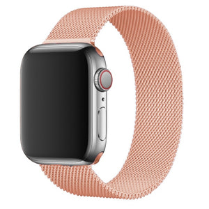 Strap For Apple watch band 44mm 40mm iWatch 42mm 38mm stainless steel Metal bracelet magnetic loop Apple watch 3 4 5 6 se