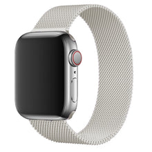 Load image into Gallery viewer, Strap For Apple watch band 44mm 40mm iWatch 42mm 38mm stainless steel Metal bracelet magnetic loop Apple watch 3 4 5 6 se