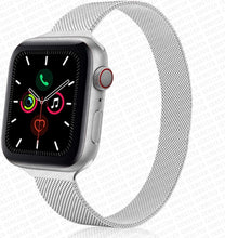 Load image into Gallery viewer, Strap For Apple watch band 44mm 40mm iWatch 42mm 38mm stainless steel Metal bracelet magnetic loop Apple watch 3 4 5 6 se