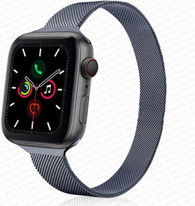 Strap For Apple watch band 44mm 40mm iWatch 42mm 38mm stainless steel Metal bracelet magnetic loop Apple watch 3 4 5 6 se