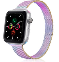 Load image into Gallery viewer, Strap For Apple watch band 44mm 40mm iWatch 42mm 38mm stainless steel Metal bracelet magnetic loop Apple watch 3 4 5 6 se